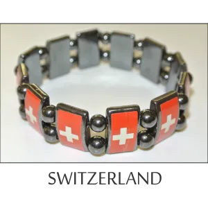 Switzerland Metal Beads Bracelet