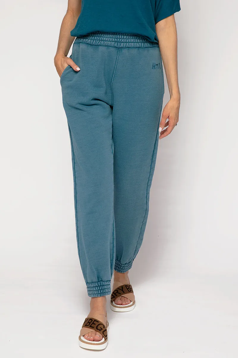 Sydney Sweatpants in Aqua Blue