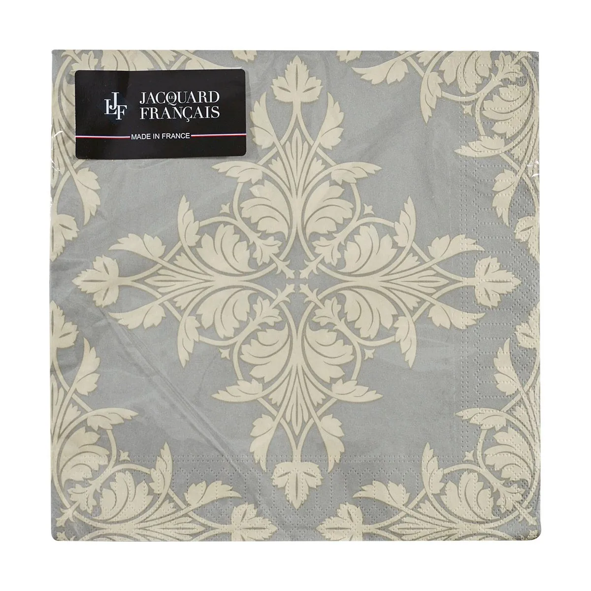 Syracuse Beige Paper Napkins by Le Jacquard Français