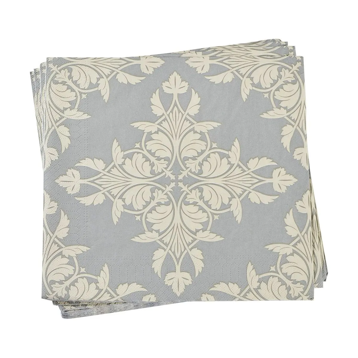 Syracuse Beige Paper Napkins by Le Jacquard Français