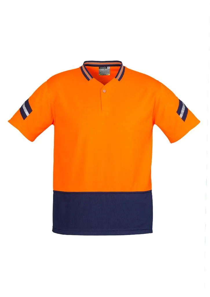 Syzmik Mens Hi Vis Astro Short Sleeve Polo (ZH245)