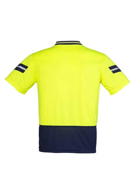 Syzmik Mens Hi Vis Astro Short Sleeve Polo (ZH245)