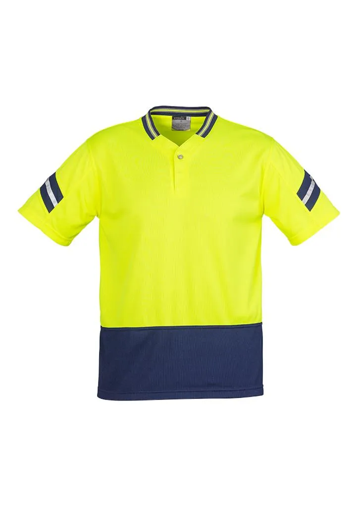 Syzmik Mens Hi Vis Astro Short Sleeve Polo (ZH245)