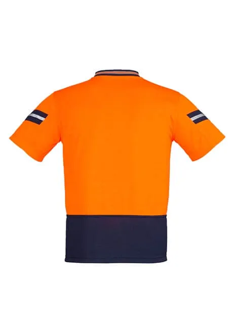 Syzmik Mens Hi Vis Astro Short Sleeve Polo (ZH245)