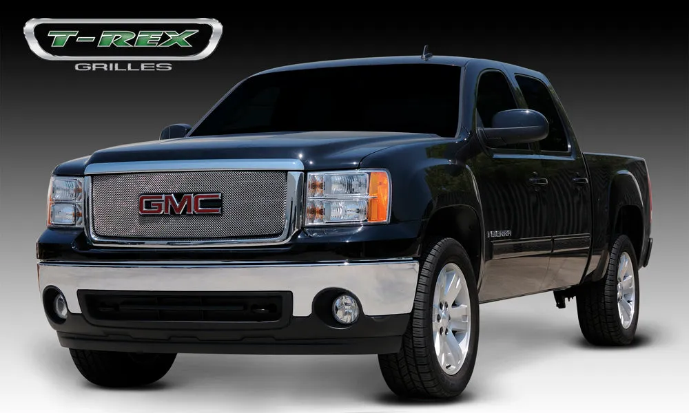 T-REX Sport Series, Overlay Grilles - Chrome - 2007-2013 Sierra