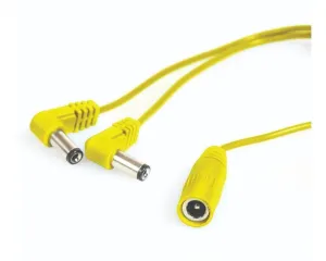 T-Rex Yellow Voltage Doubler Adapter 20cm