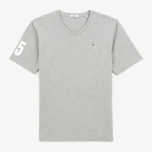 T-shirt gris chiné 15 manche