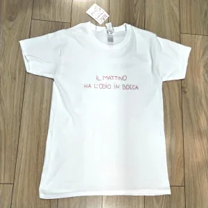 T-Shirt irriverenti-Unisex-Il mattino-SenzaForme