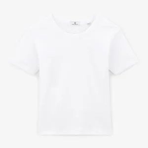 T-shirt Junior en jersey blanc