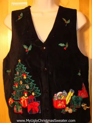 Tacky Ugly Christmas Sweater Party  Vest (f370)