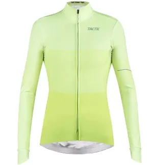 TACTIC Hard Day Long Sleeve Women Jersey - Lime archived