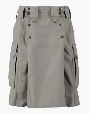 TACTICAL UTILITY GREY DUTY KILT