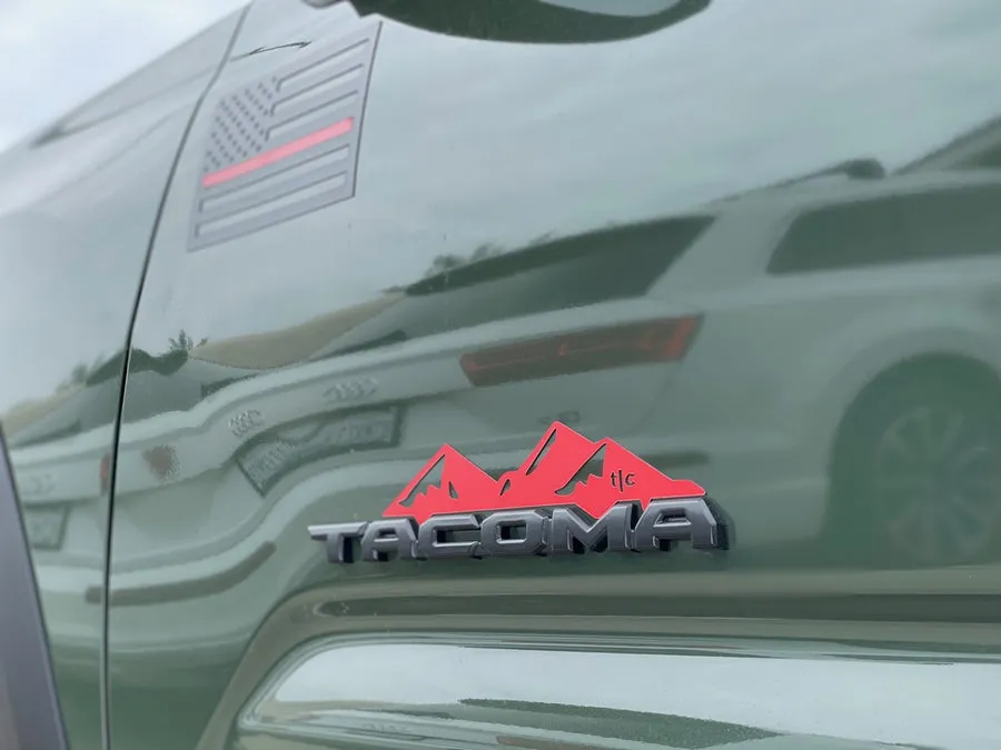 Tactilian Tacoma Badge Mountain Range Magnet (2016 )