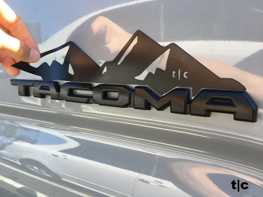 Tactilian Tacoma Badge Mountain Range Magnet (2016 )