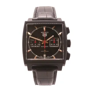 TAG Heuer Monaco Chronograph 39mm Titanium Watch - Ref: CBL2180