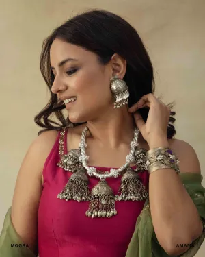 Tahmina Jhumki Necklace