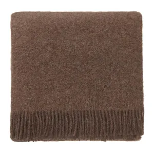 Tahua Wool Blanket [Light brown]