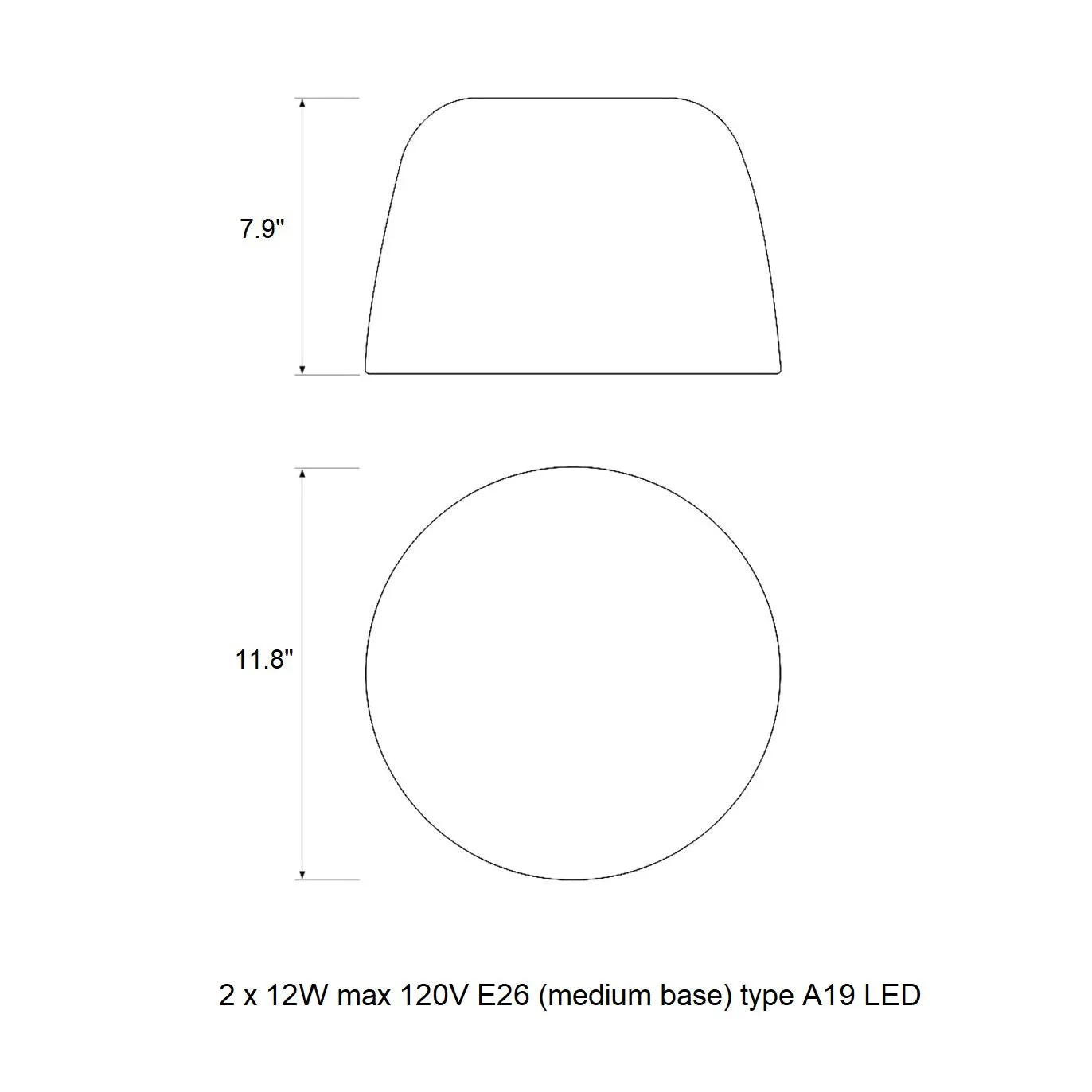 Taiko Flush Mount