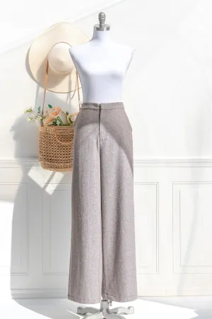 Tailleuse Wool Blend Trousers