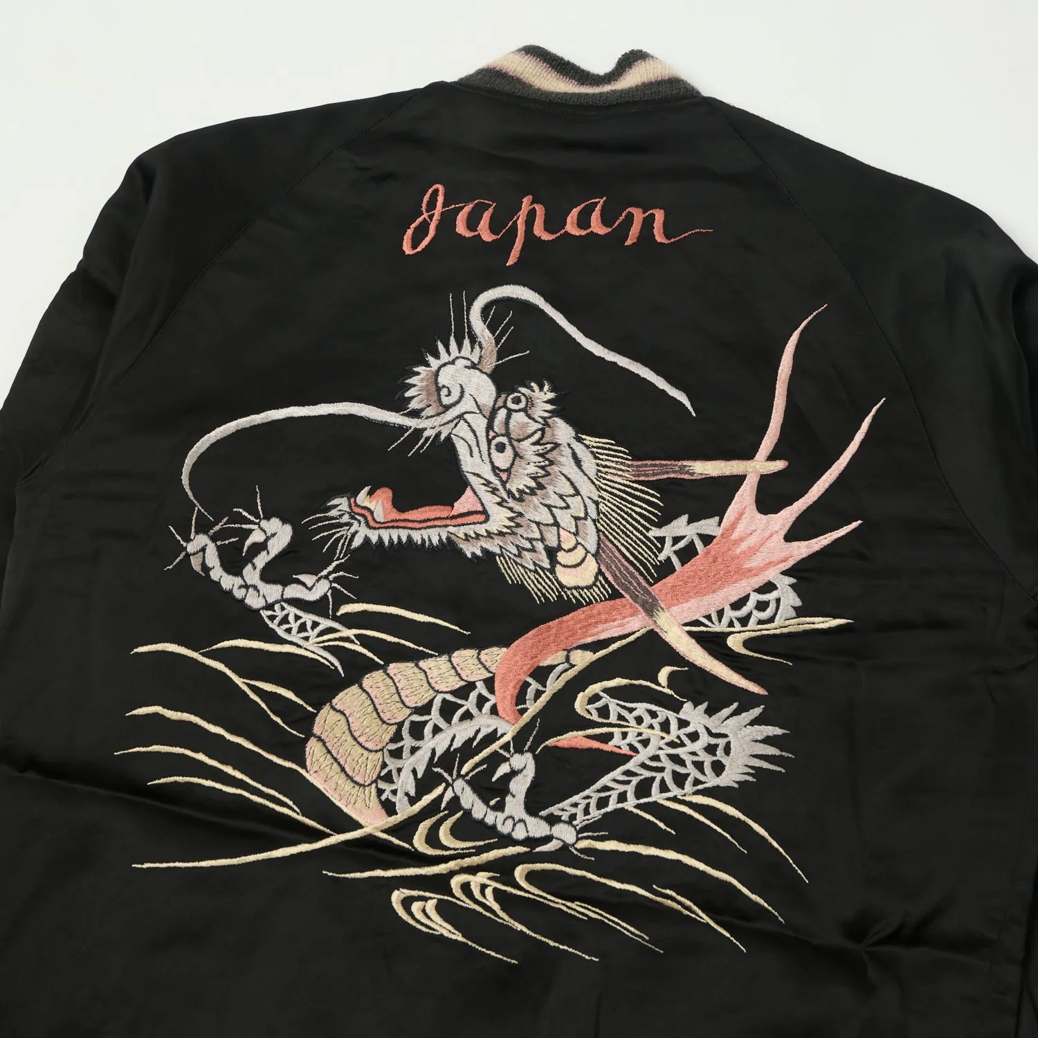 Tailor Toyo x Kosho & Co. Special Edition Reversible 'Sukajan' Souvenir Jacket - Black