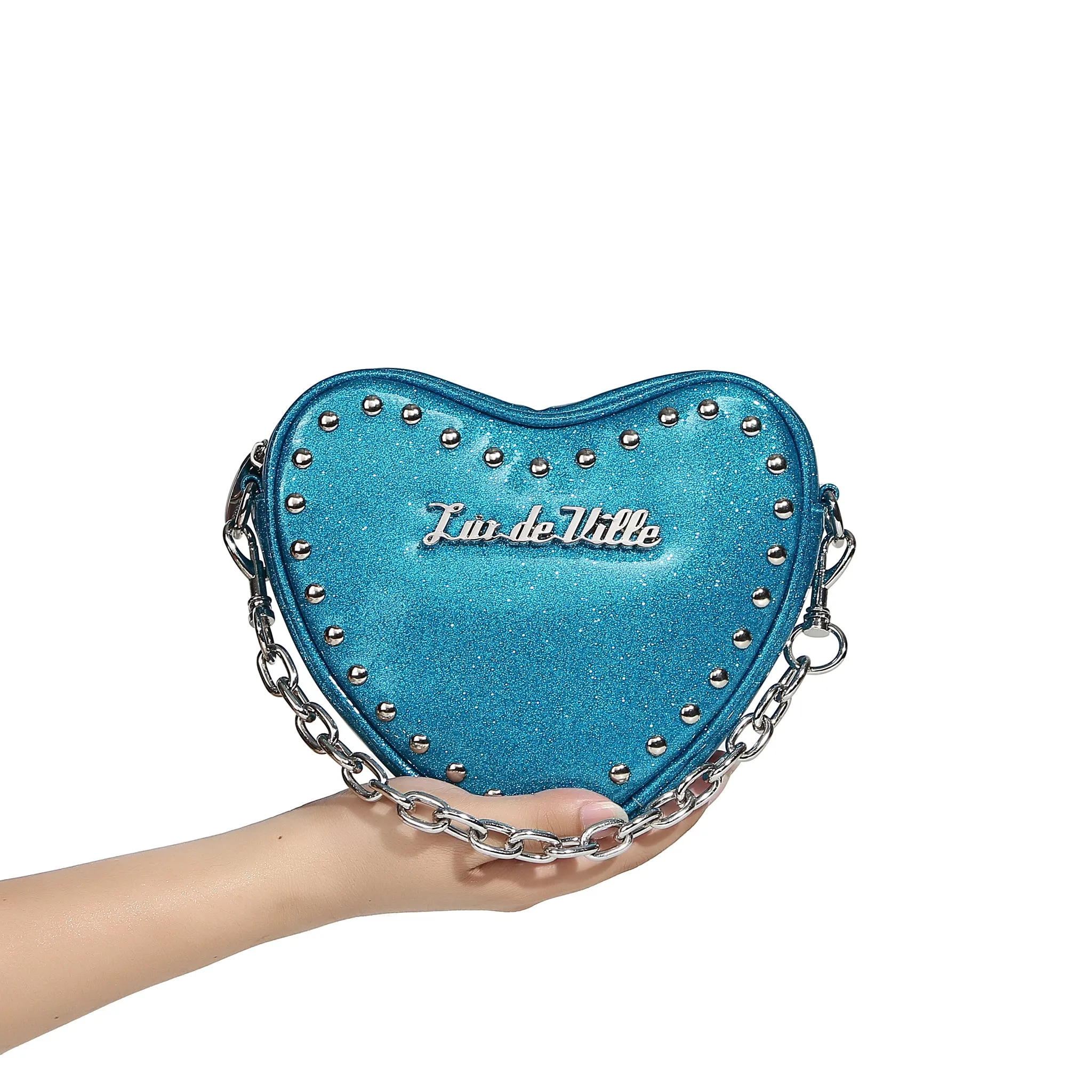 Tainted Love Tiny Tote - Villain Blue