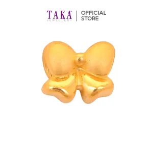 TAKA Jewellery 999 Pure Gold Charm Ribbon