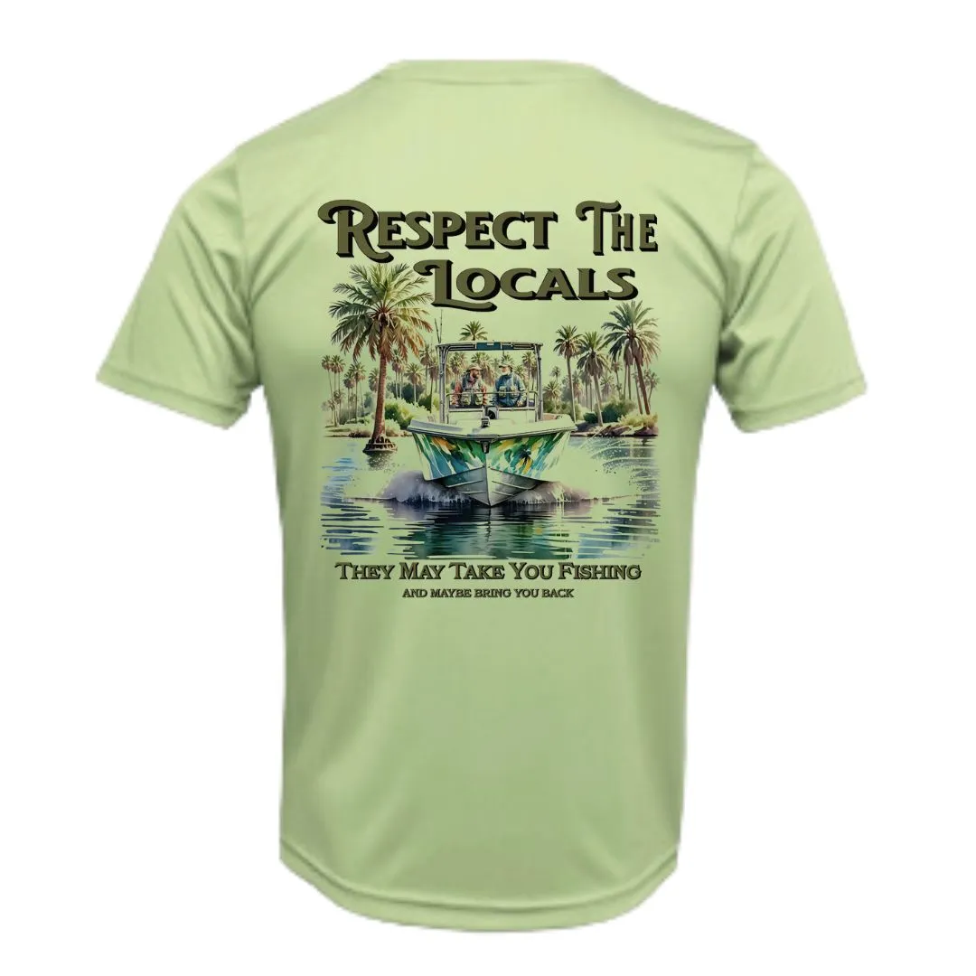 Take You Fishing Sun Shirt - UPF50 Dryfit Graphic Tee