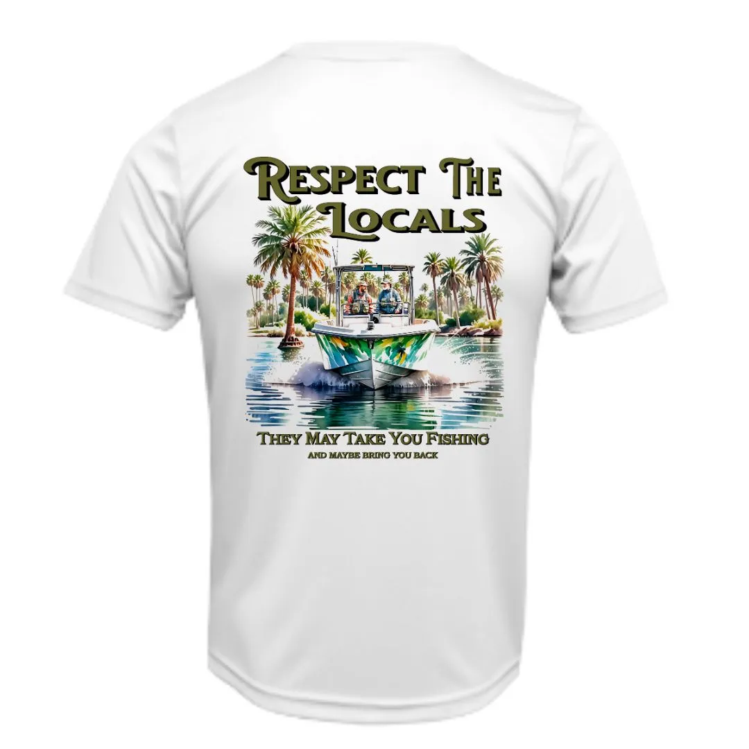 Take You Fishing Sun Shirt - UPF50 Dryfit Graphic Tee