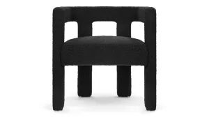 Tala - Tala Armchair, Ink Black Boucle