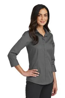 Talley Ln. Red House® Ladies 3/4-Sleeve Nailhead Non-Iron Shirt RH690