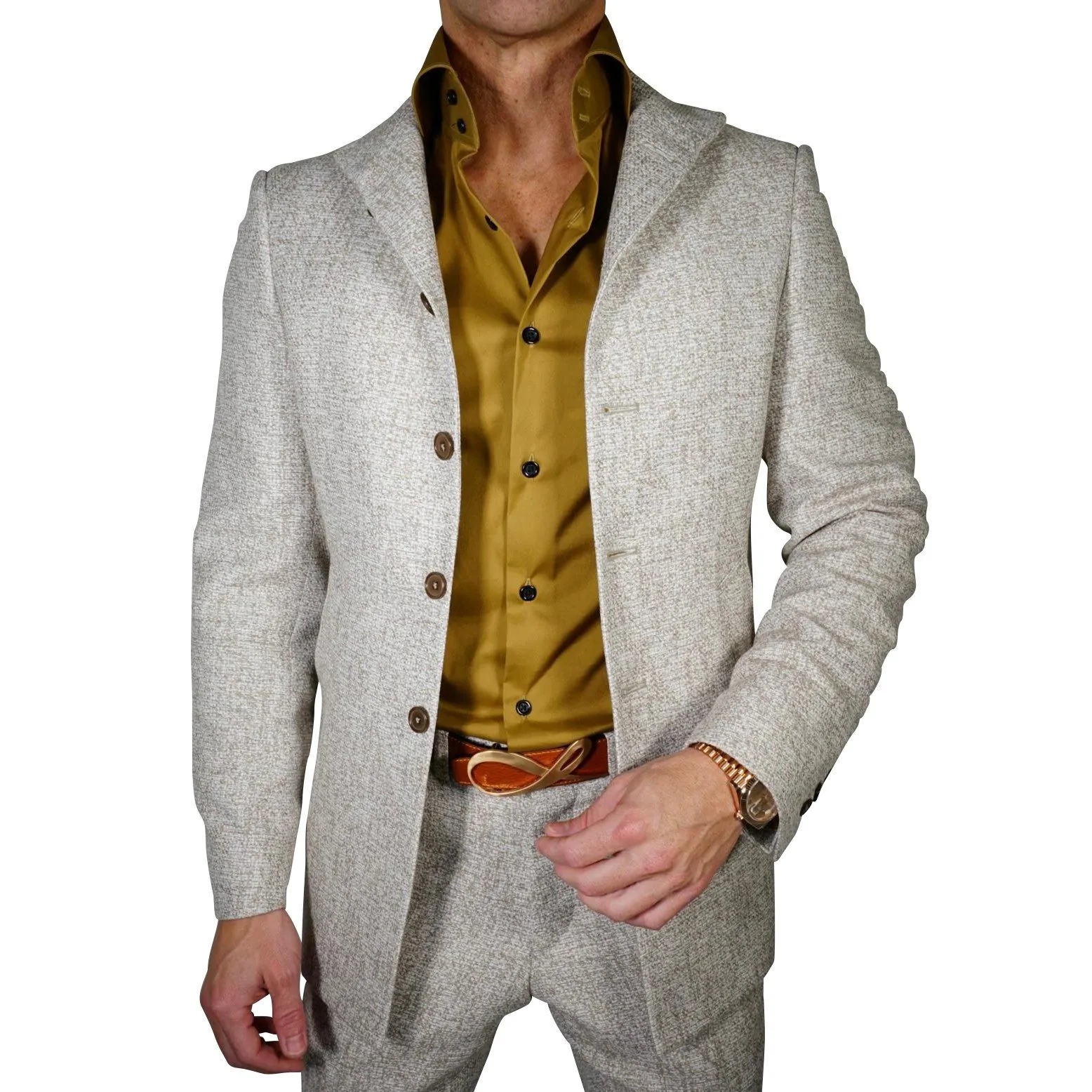 Tan Paglia Mandani Jacket @ The Vault