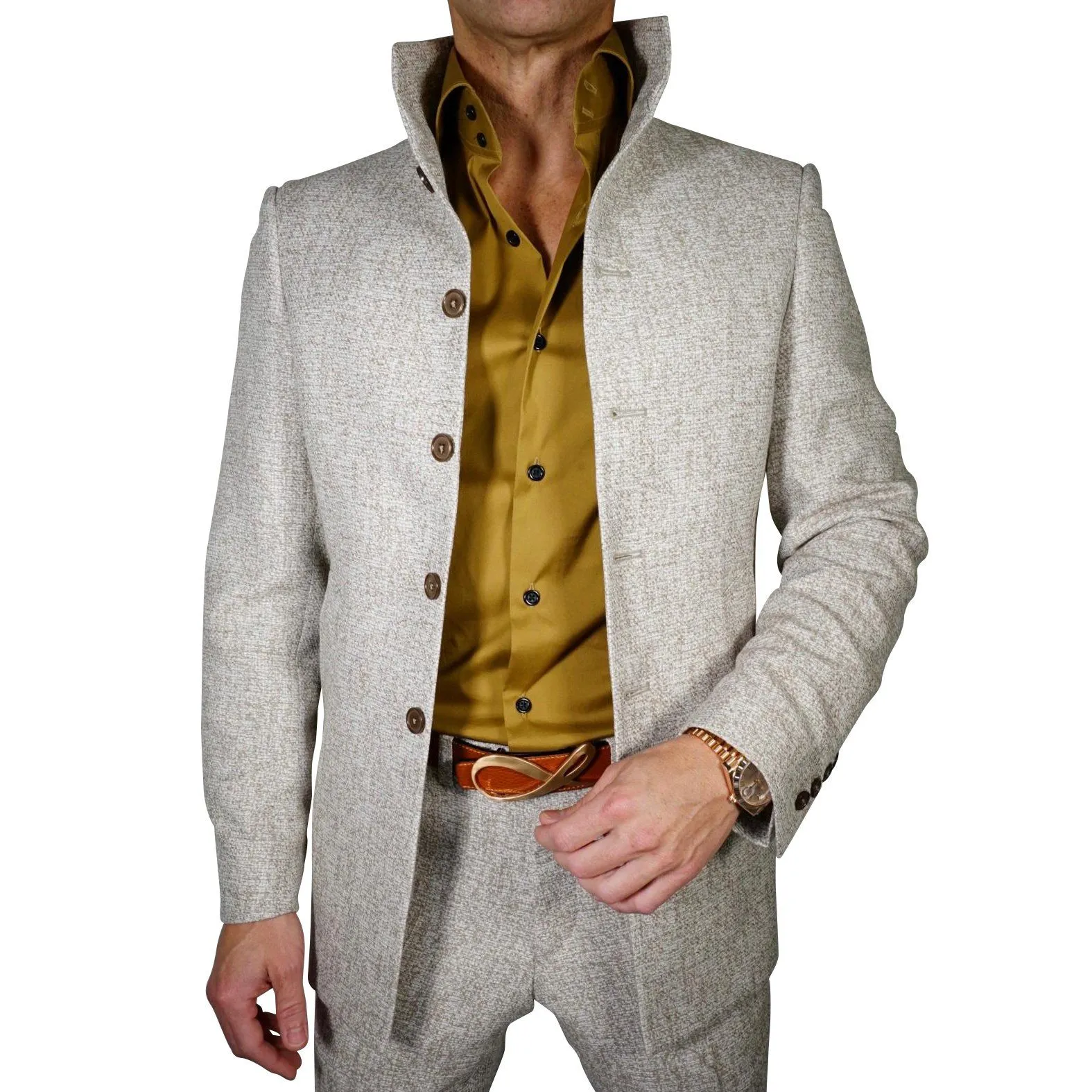 Tan Paglia Mandani Jacket @ The Vault