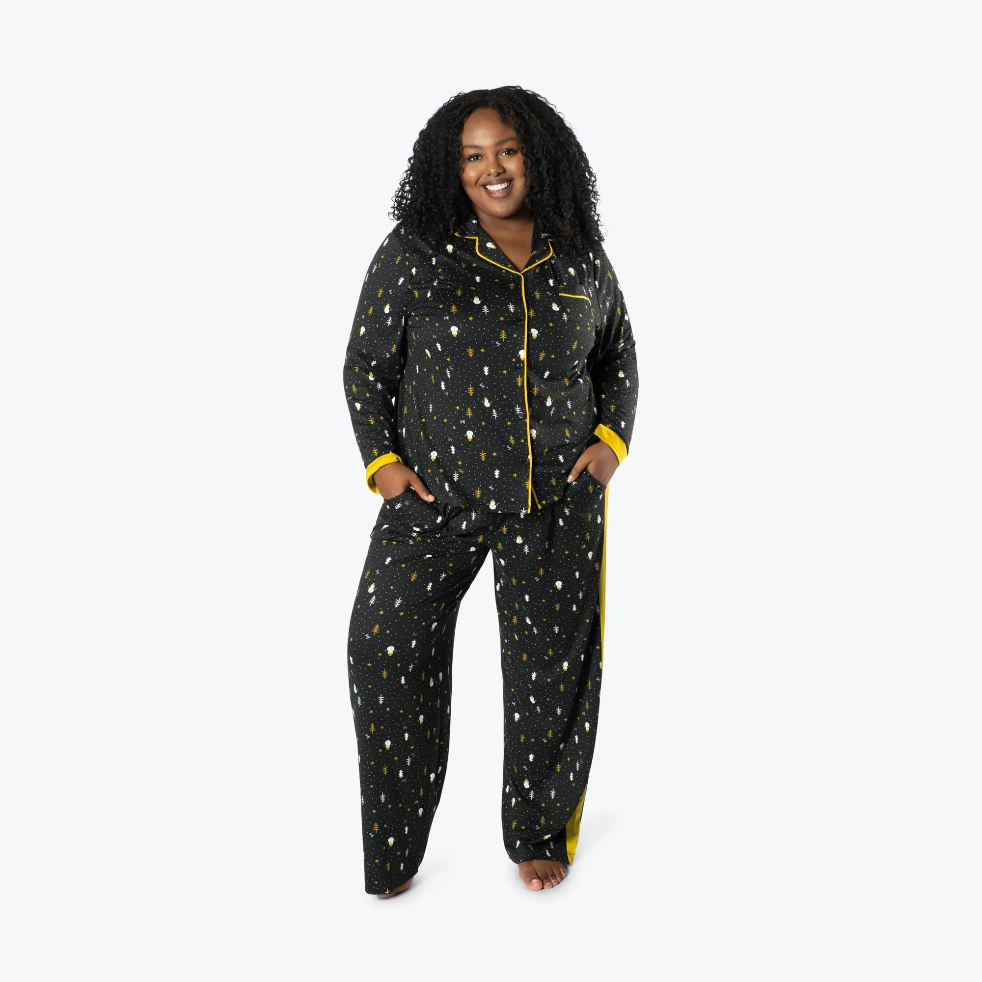 Tandem Collar Pajama Set