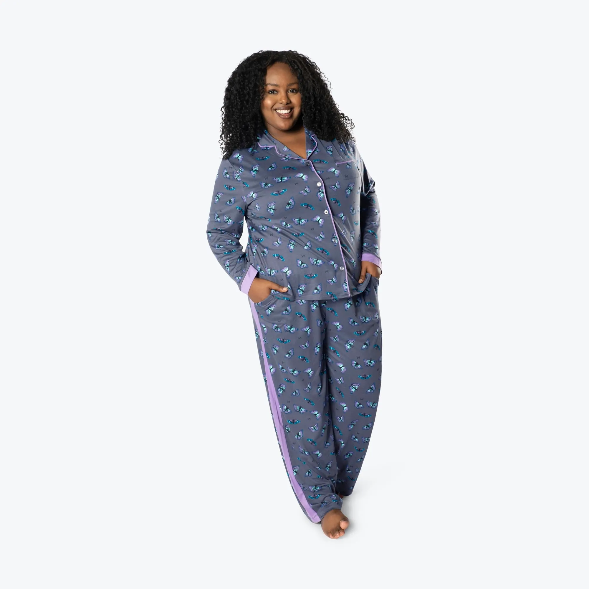 Tandem Collar Pajama Set