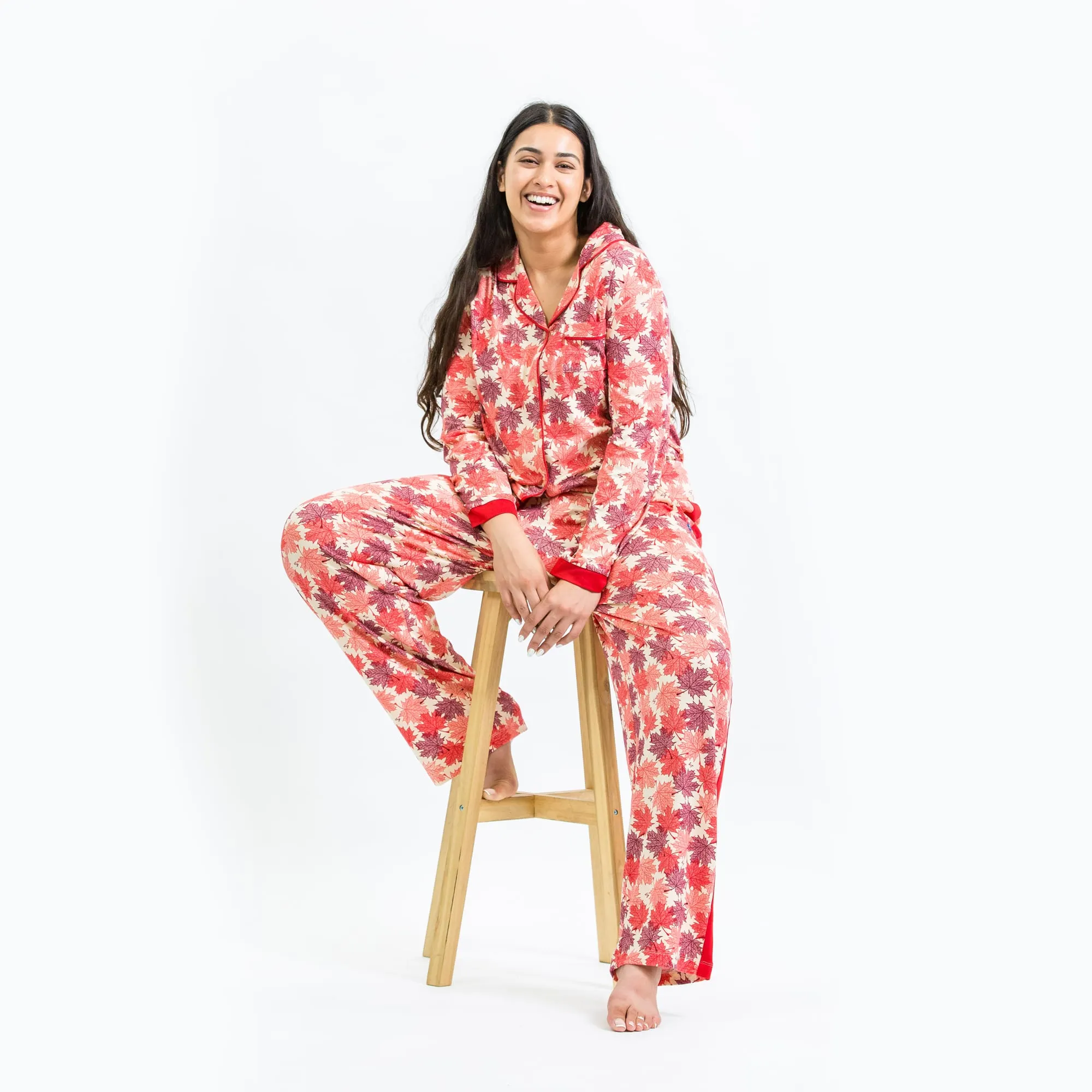 Tandem Collar Pajama Set