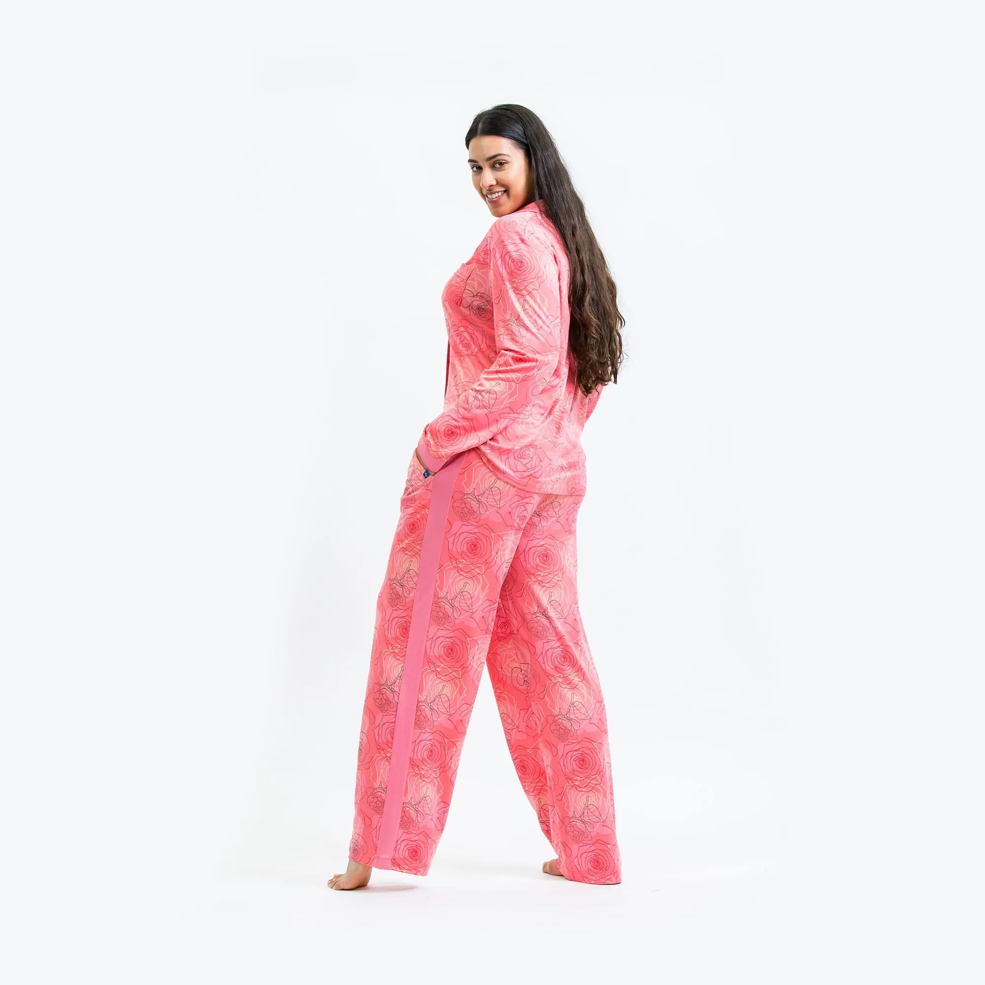 Tandem Collar Pajama Set