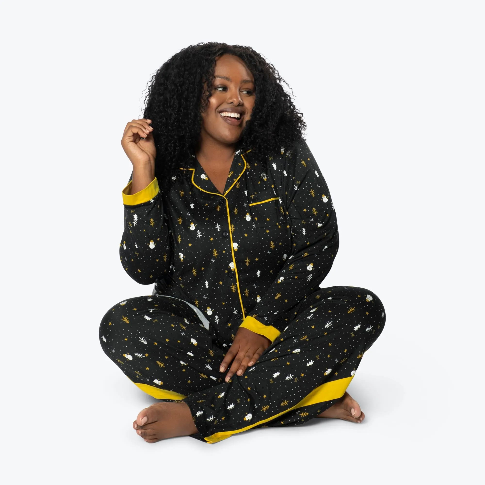 Tandem Collar Pajama Set