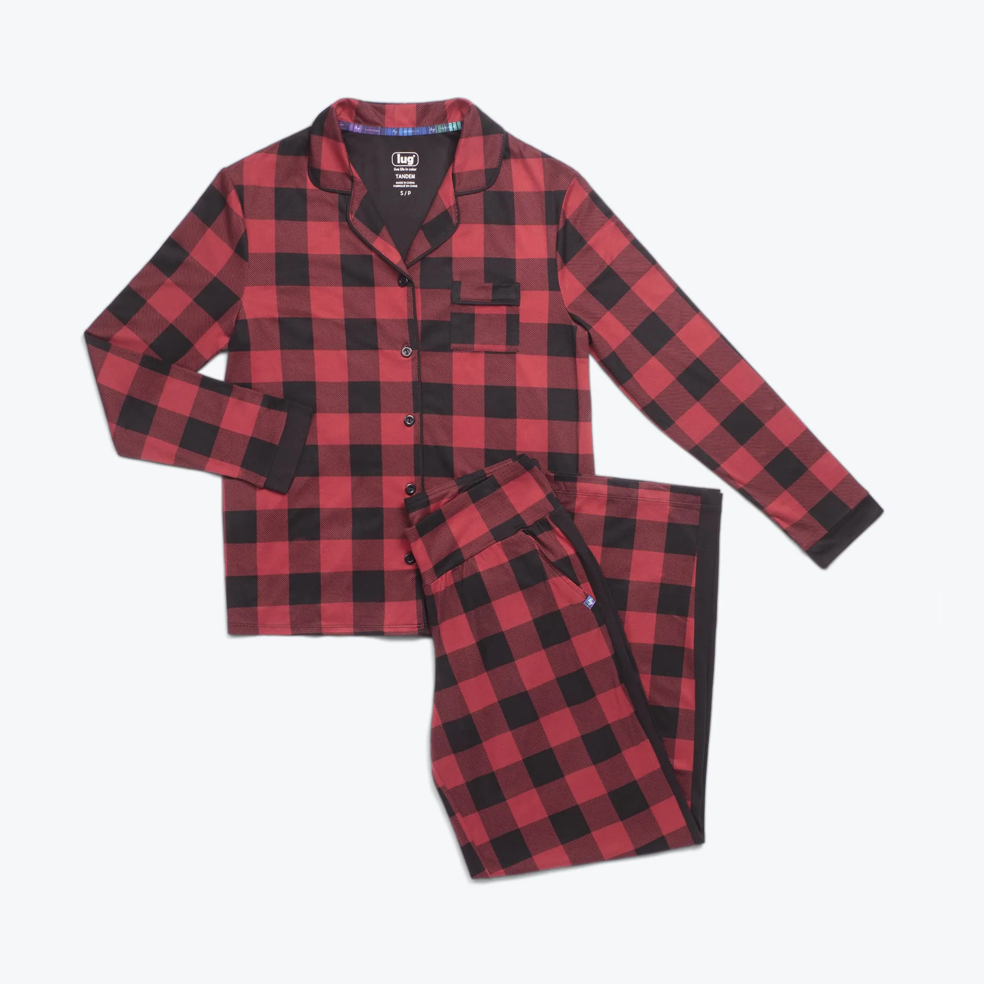 Tandem Collar Pajama Set