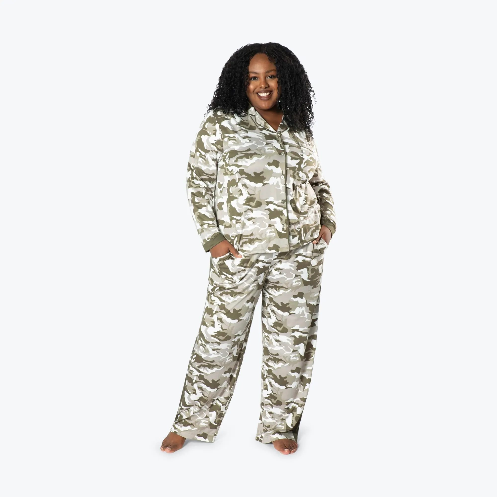 Tandem Collar Pajama Set