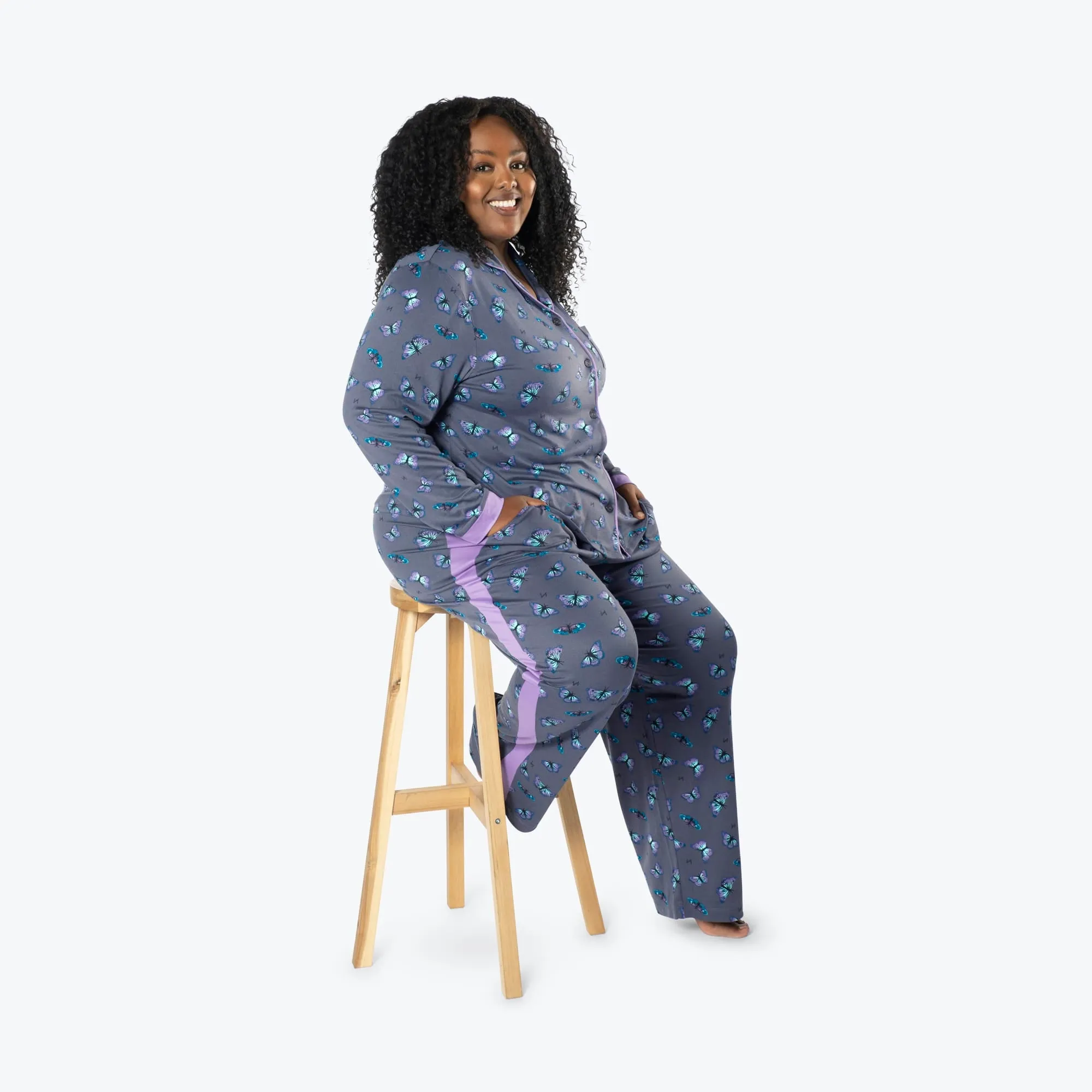 Tandem Collar Pajama Set