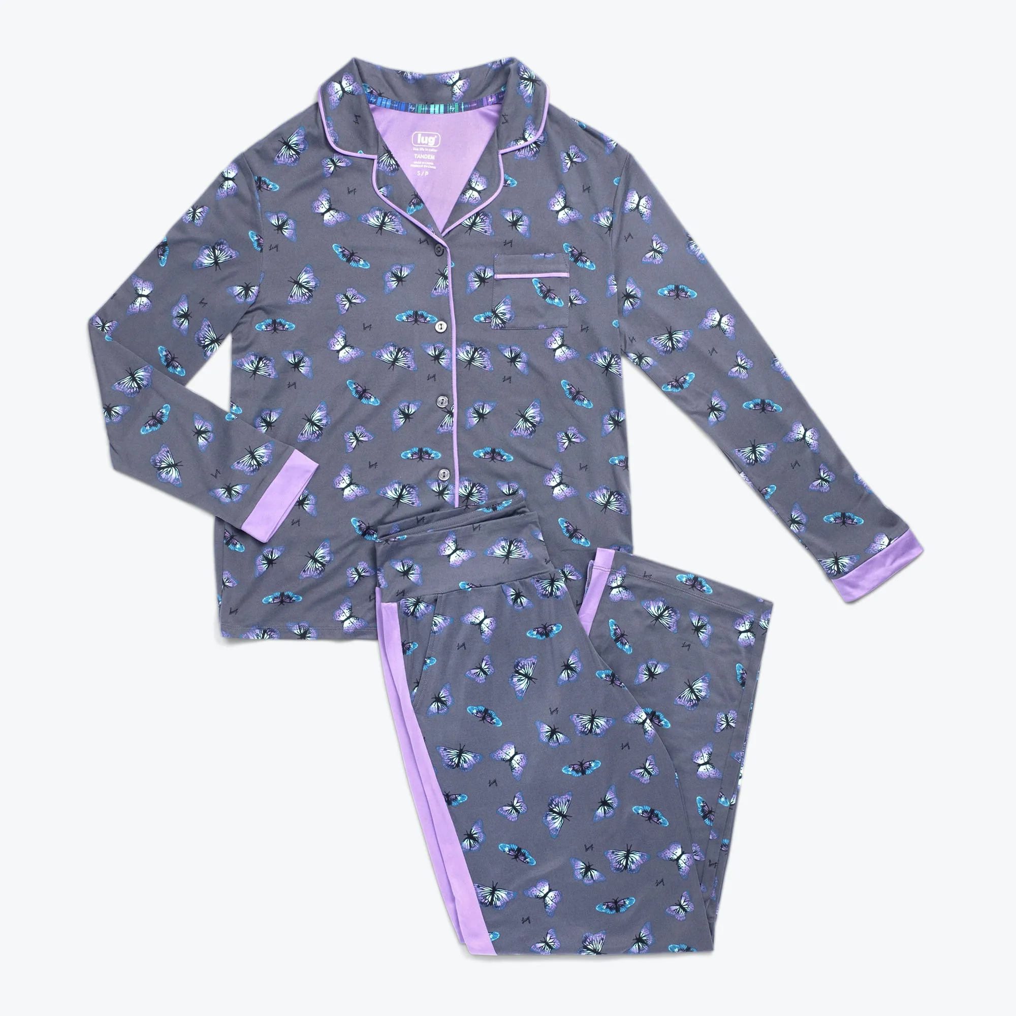 Tandem Collar Pajama Set