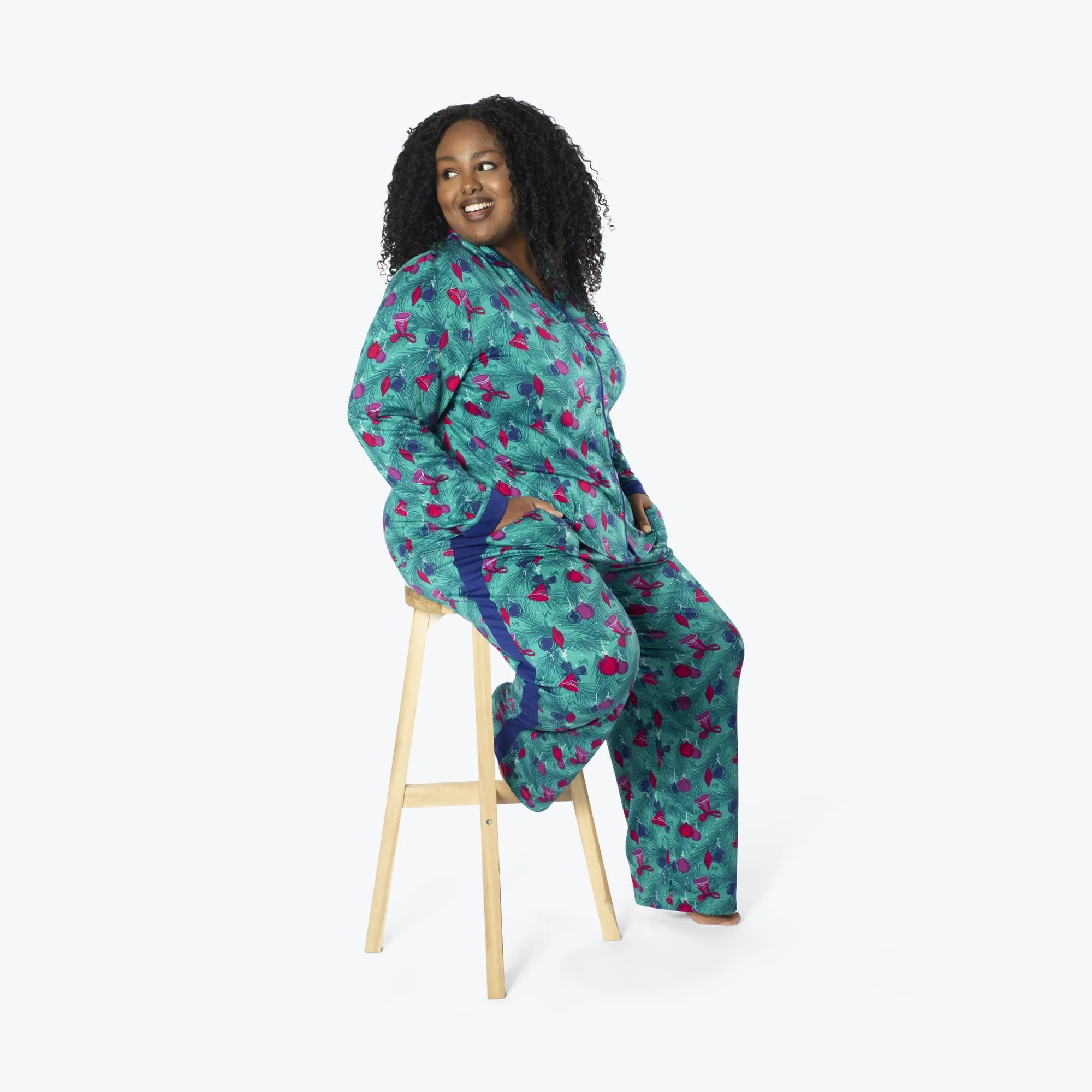 Tandem Collar Pajama Set