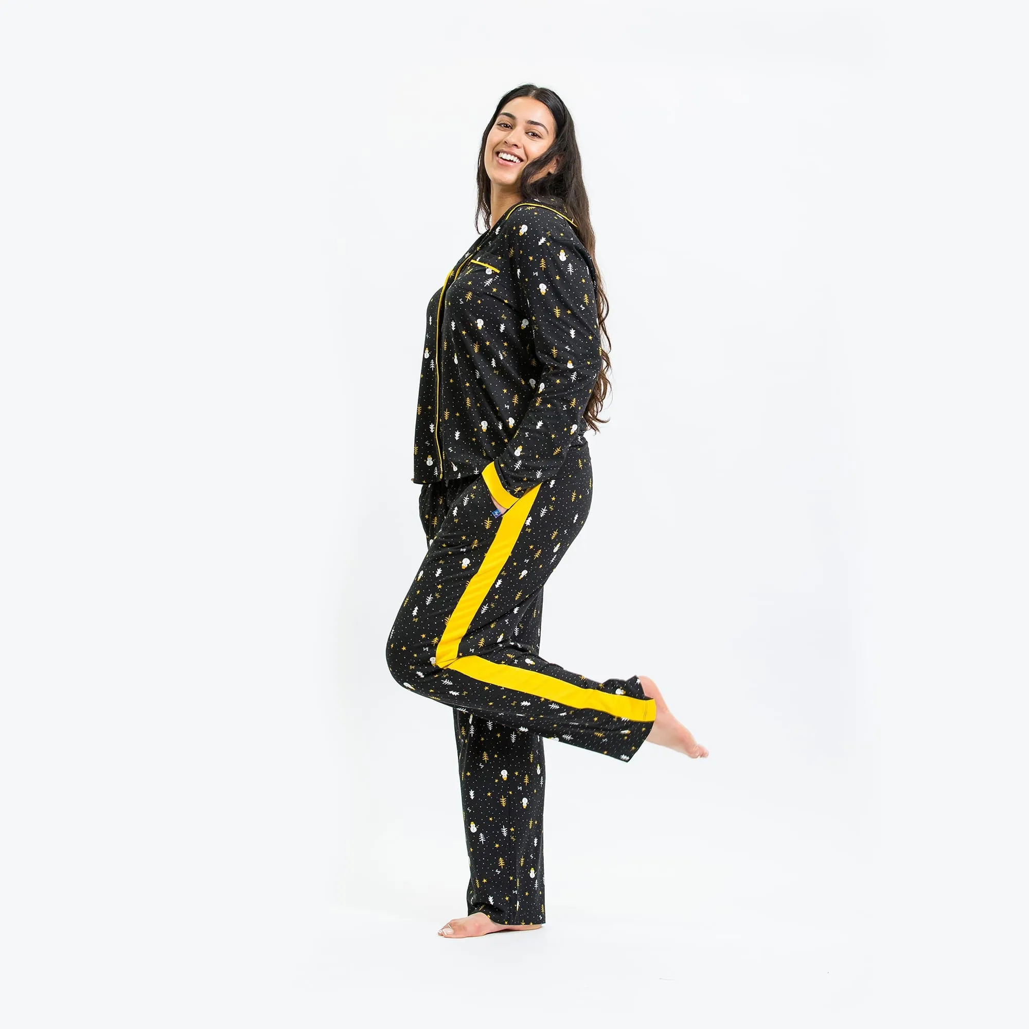 Tandem Collar Pajama Set