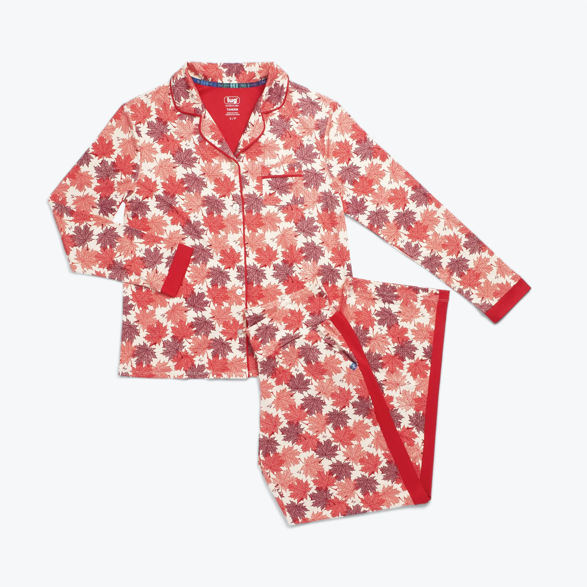 Tandem Collar Pajama Set