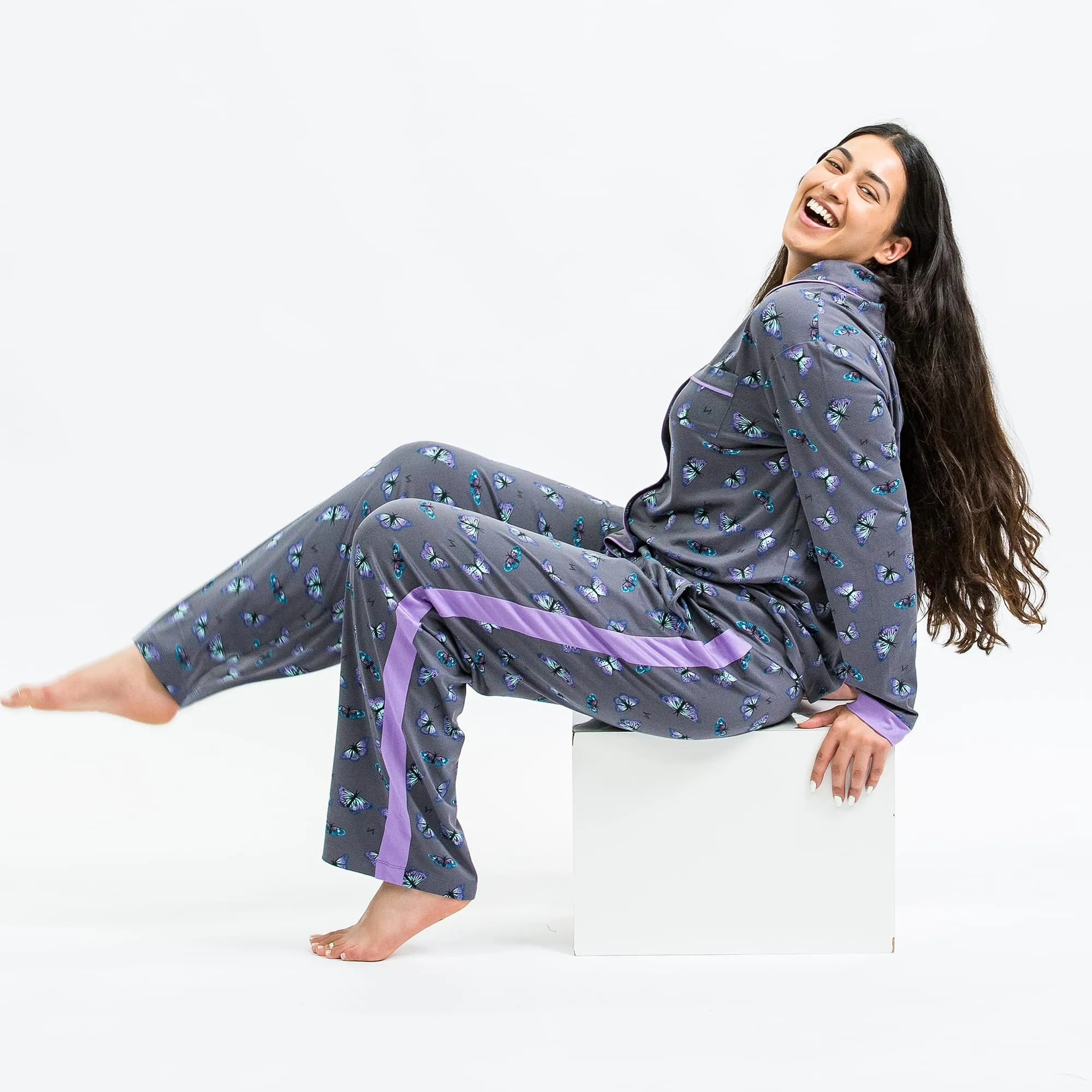 Tandem Collar Pajama Set