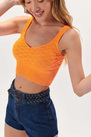 Tangerina Crop Top