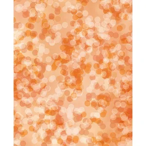 Tangerine Bokeh Printed Backdrop