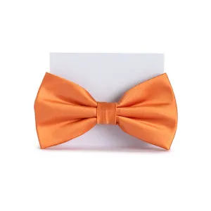 Tangerine Orange Bow Tie