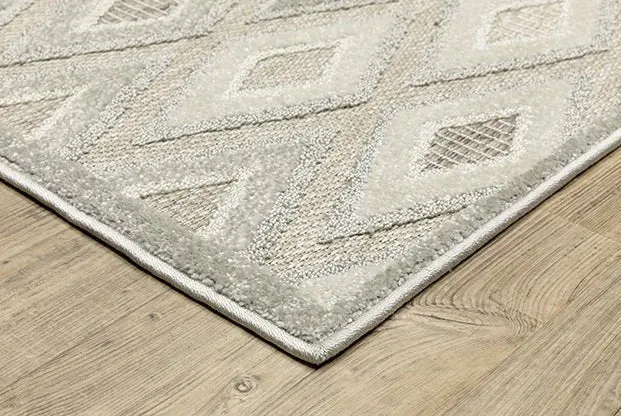 Tangier TAN02 Grey Rug