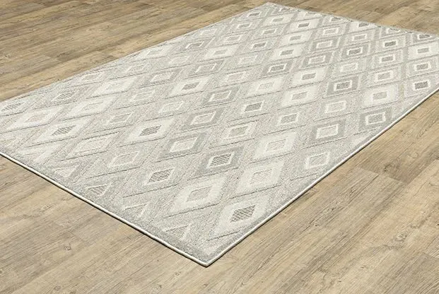 Tangier TAN02 Grey Rug